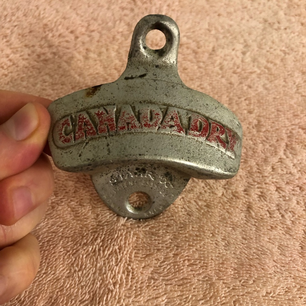 Vintage STARR X Canada Dry Wall Mount Bottle Opener